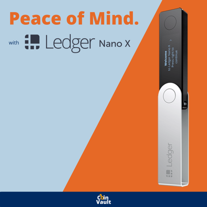 Ledger Nano X Crypto Hardware Wallet Imported from California Coin