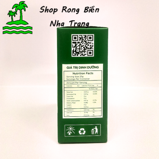 Rong nho tươi tách nước okinawa premium loại 100g 5 gói  + tặng 5 gói nước - ảnh sản phẩm 5