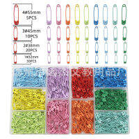 New Candy-Colored Safety Pin 4 Models Combination 10 Colors 650 Tag Pin Set