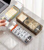 C8028 // พร้อมส่ง ส่งเร็ว// แถม2‼สายรัด+การ์ด // LINES กล่องเก็บสายชาร์จ USB ปรับขนาดช่องได้เอง ที่เก็บหูฟัง จัดระเบียบสายไฟ กล่อง กล่องใส