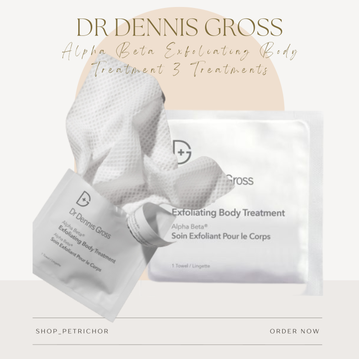 Dr. Dennis Gross Alpha Beta Exfoliating Body Treatment 3 Treatments