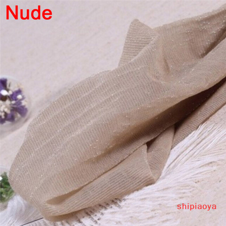 shipiaoya-ถุงน่องระยิบระยับสำหรับผู้หญิงถุงน่องแววตาปาร์ตี้แฟชั่น