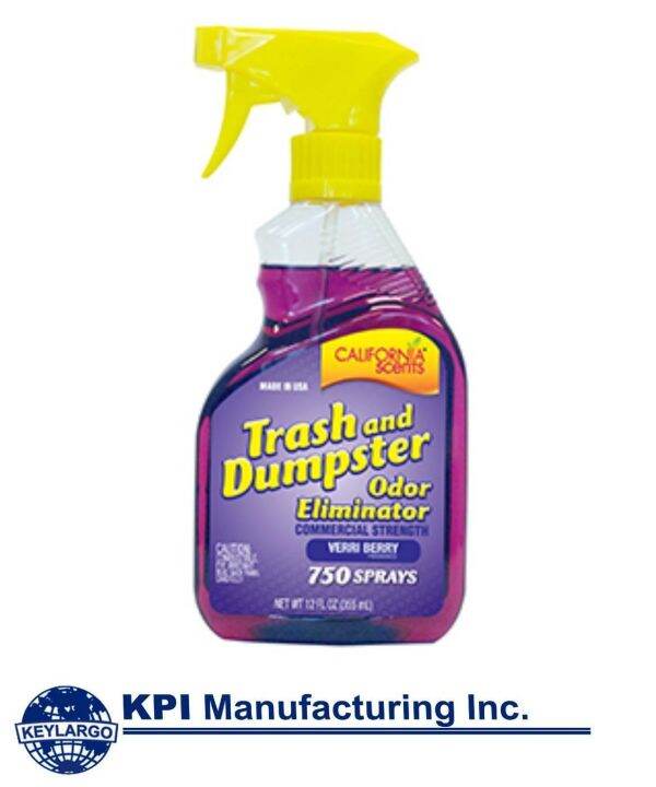 KPI CALIFORNIA SCENTS AIR FRESHENER TRASH DUMPSTERS VERRI BERRY 296
