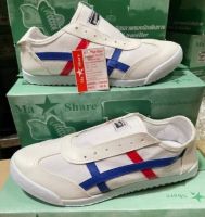 (Mashare) งานไทย รองเท้าผ้าใบแฟชั่น ทรง ซากุระ มี 3สี ไซส์ 38-44