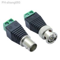 10 Pairs BNC Male Female Connector UTP Video Balun Connector BNC Plug For CCTV Surveillance Camera System