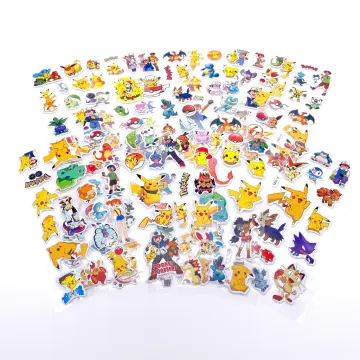 Pokemon Card Decals Credit Card Skin Stereo 2.5D HD Stickers Game