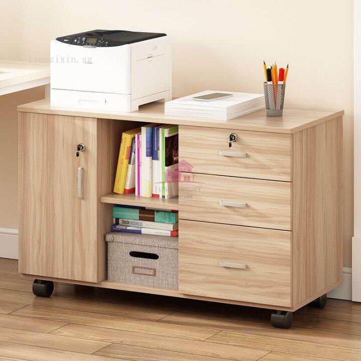 【ichexke2】Office filing floorstanding low with lock