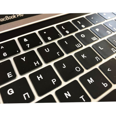 OperecwwartRussian Laptop keyboard cover For pro 13 15 touchbar keyboard film Color keyboard case A2159 A17 07 A1989A1990s ！