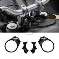 F800GS รถจักรยานยนต์ Carbon-Look Top Triple Clamp Yoke สติกเกอร์สำหรับ BMW Motorrad F800GS 2008-2018