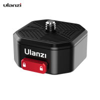 Ulanzi Claw แผ่น Mini QR Plater 1/4นิ้วสกรู50โหลดกิโลกรัมแบริ่งสำหรับกล้อง DSLR