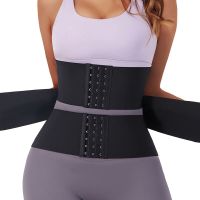 （A Beautiful） เทรนเนอร์เอว CorsetShapewear ผู้หญิง Triple Trainer Tummy Wrap เอว Cincher Snatch Me Up BellyShaper เข็มขัด S-3XL