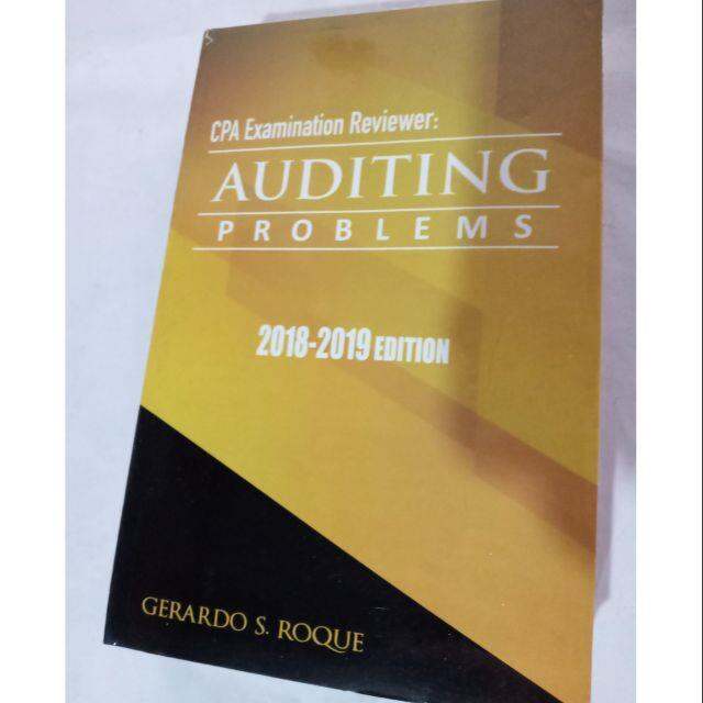 book AUDITING PROBLEMS ROQUE | Lazada PH