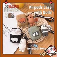 【hot sale】 ☇▫✶ C02 We Bare Bears Cute Airpods Case Protection Airpods Pro Case Silicone Portable Airpods 3 Case Earphone Cover Grizzly Panda Ice Bear