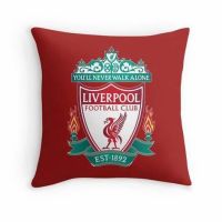 Liverpool Football Club ปลอกหมอนคู่รูปแบบเบาะโซฟารถบ้าน