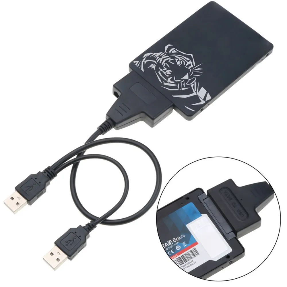 Kebidumei Sata To Usb 2 0 Adapter 22 Pin Usb Sata Cables Connectors Support 2 5 Inch Ssd Hdd Hard Disk Drive Lazada Ph