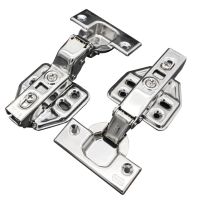 【LZ】 35mm Stainless Steel Hinge Damping Buffer Hydraulic Hinge Cabinet Door Spring Hinge Damper Buffer Closing Cupboard Furniture