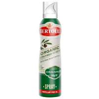 Bertolli Organic Extra Virgin Olive Oil Spray 132g. Fast shiiping oil for cooking  เบอร์ทอลลีสเปรย์น้ำมันมะกอกเอ็กซ์ตร้าเวอร์จิ้นออร์แกนิค 132กรัม