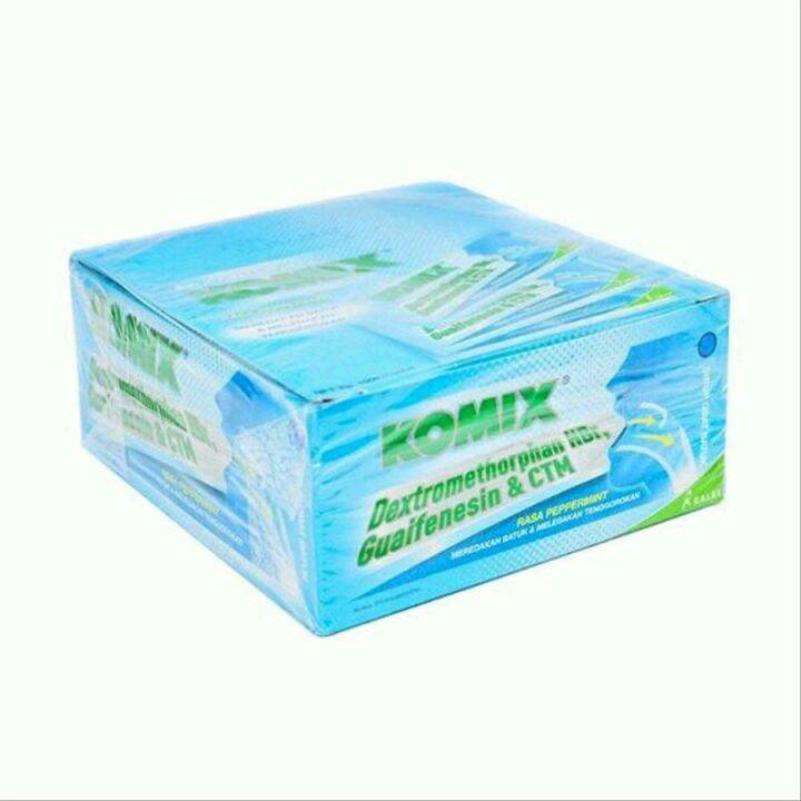 Komix Mint Box Isi 30 Sachet Lazada Indonesia