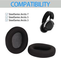 [Feida Digital Store] เปลี่ยน Arctis 7 Pads Earcups Muffs Earpads เข้ากันได้กับ Arctis 5 Arctis 3 Arctis Pro Arctis 1 Wireless Gaming Headset