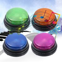 Recordable Talking Button Answer Buzzers Voice Recording Sound Button Kids Interactive Toy Party Noise Maker with Led Function