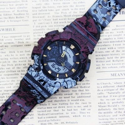 นาฬิกาข้อมือผู้ชายและผู้หญิงสไตล์เกาหลีหนึ่งชิ้นใหม่นาฬิกาแขวนสัญญาณกันขโมยแบบกันน้ำเรืองแสง Jam Tangan Elektronik อเนกประสงค์