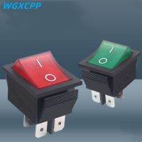 5 PCSWith Lighting Power Supply Rocker Switch Button4/6 PinON-OFF/ON-OFF-ON16A 250V AC/20A 125V ACCopper Feet/Silver Point