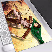 HD design Durable Rubber Mouse Mat Table mouse pad Attack On Titan 800x300mm gamer Large Office Computer