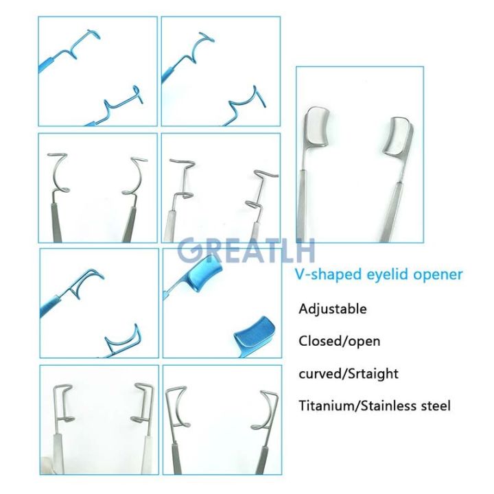 bangerter-eye-speculum-v-shaped-open-eyelid-adjustable-opener-eyelid-tool-ophthalmic-instruments