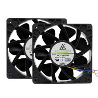 2PC 6000RPM Cooling Fan 4-pin Connector PC Computer Case Radiator 120x120x38mm Cooling Fans For Antminer Bitmain S7 S9 In Stock