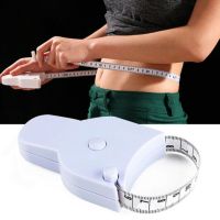 Self-tightening Measure Tape Body Waist Keep Fit Sewing Tailor Measurement Tools Automatic Telescopic Ruler