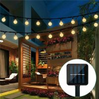 แลมปาดาดาเอสเทอร์โน่ซึมผ่านไม่ได้สำหรับเอสเทอร์นีเอ30 LED A Energia Solare Con Luce A Stringa Da Giardino