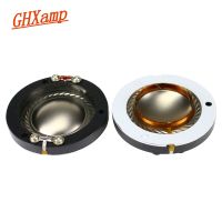 Ghxamp 34.4Mm ทวีตเตอร์เสียงคอยล์ฟิล์มไทเทเนียมสายทองแดงห่วงที่เป็นรูปวงกลมคอยล์เสียงสามเสียง35แกนทวีตเตอร์อะไหล่ซ่อม2ชิ้น