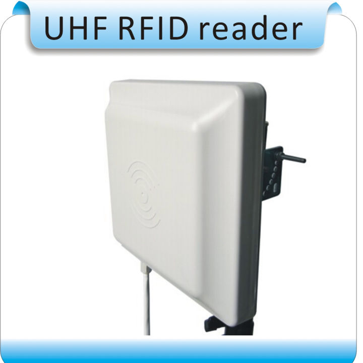 เครื่องอ่าน-rfid-uhf-iso18000-6c-8dbi-เสาอากาศ-rs232-rs485-อ่านสัญญาณไวไฟ3-8ม-เครื่องอ่าน-rfid-แบบบูรณาการ-2แท็ก-rfid