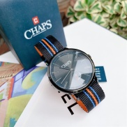 Đồng Hồ Nam Chaps CHP5027 dây dù Quartz size 38mm