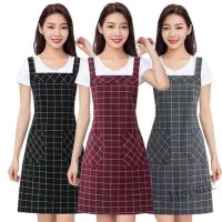 【hot sale】✷∋ D13 New style cotton vest home kitchen housework apron anti-fouling autumn fashion waist sling Korean simple style