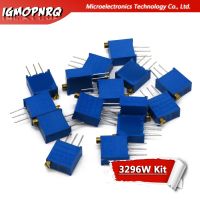 15valuesx1pcs 15pcs 100ohm-2Mohm 3296w Potentiometer kit 50 100 200 500 ohm 1k 2k 5k 10k 20k 50k 100k 200k 500k 1M 2M