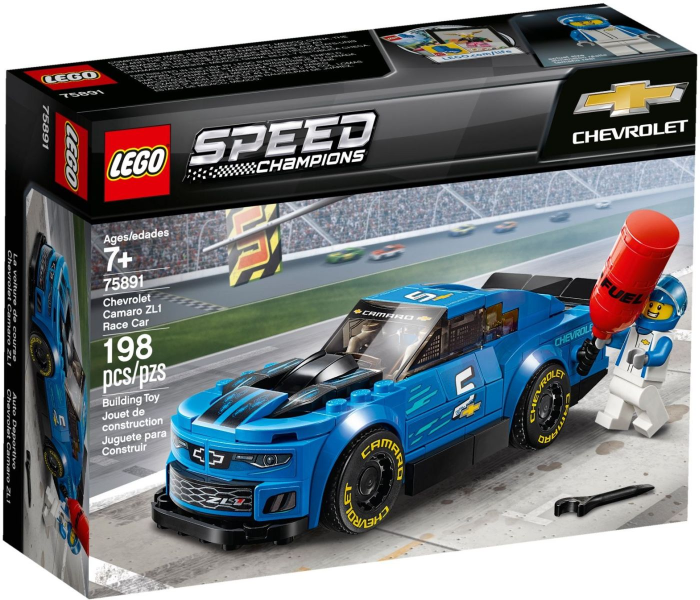Lego Speed Champions 75891 - Chevrolet Camaro ZL1 Race Car - Bộ xếp hình  Lego Xe đua Chevrolet Camaro ZL1 