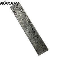 KKmoon ดามัสกัสเหล็ก Billet ลวดลายเหล็กตัด Ter ทำบาร์ตัวอ่อนปลอมวัสดุ Quenched Smoothed สำหรับ Home Cut-Ter DIY อเนกประสงค์วัสดุ