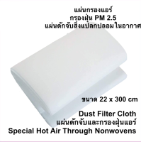 กรองฝุ่นแอร์ และ ดักจับสิ่งแปลกปลอมในอากาศ‎ แผ่นกรองอากาศ กรองฝุ่น pm 2.5 ขนาด 22x300 ซม