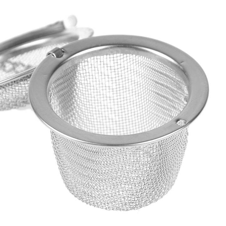 Bhece Stainless Steel Mesh Infuser Reusable Tea Strainer Teapot Leaf ...