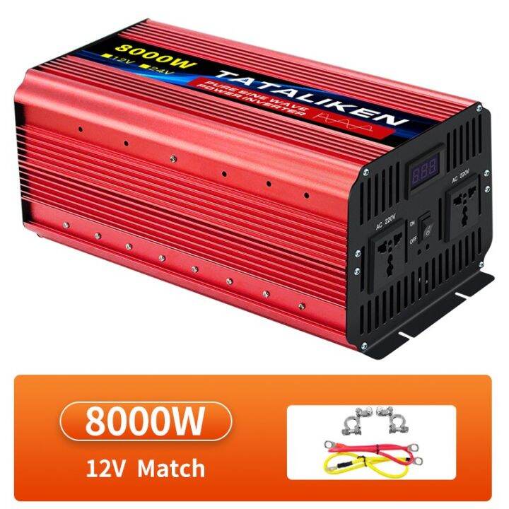 Pure Sine Wave Inverter2500w 3500w 4500w 5000w Power Dc12v 24v To Ac 