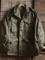 Bronson US Army M-43 Field Jacket M1943ทหารชุดเสื้อสำหรับชาย Olive Drab