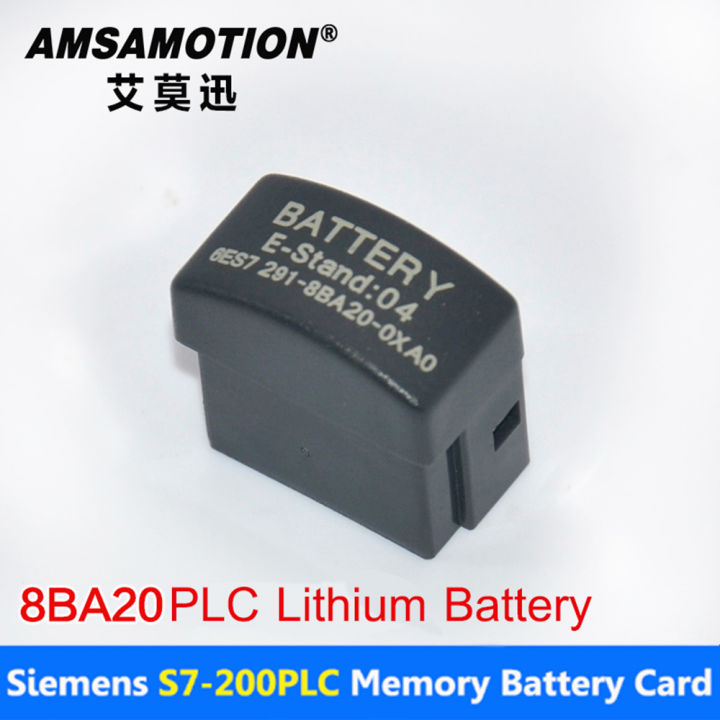 6es7291-8ba20-0xa0สำหรับซีเมนส์s7-200การ์ด2v-8ba20-cpu224xp-plcตลับแบตเตอรี่ลิเธียม