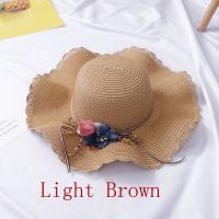 Shine Bright Fashion Children Kids Sun Hat For Girls On Vacation Summer Hat Decorate Floral Fit In Beach Walk Hats