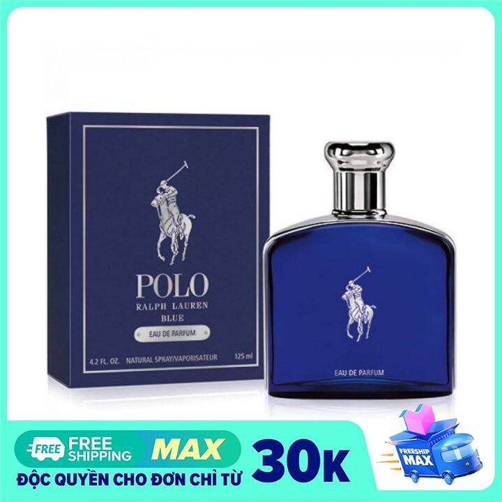 AUTHENTIC] NƯỚC HOA NAM POLO RALPH LAURENT BLUE EDT 125ML CHÍNH HÃNG |  