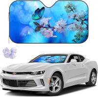 【cw】 Floral Windshield for Truck SUV Automotive car Covers Blocks