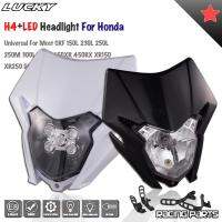 ► Motorcycle LED Headlight Headlamp Head Light For HONDA CRF 150L 150R 150F 230L 250L 250X 250M 300 450L 450X 450RL MX Enduro