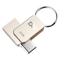 DM PD059 USB Flash Drive 32GB OTG Metal USB 3.0 Pen Drive Key 64GB Type C High Speed pendrive Mini Flash Drive Memory Stick