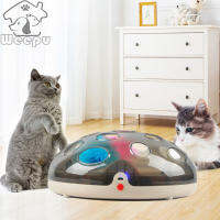 Cat Electric Turntable Toy Anti-Skid Bite-Resistant Low Noise Magnetic Levitation Technology Crazy Play Plate