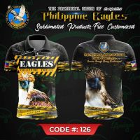 2023 New Fashion  Philippine Eagles Polo Shirt e126，Size: XS-6XL Contact seller for personalized customization of name and logo